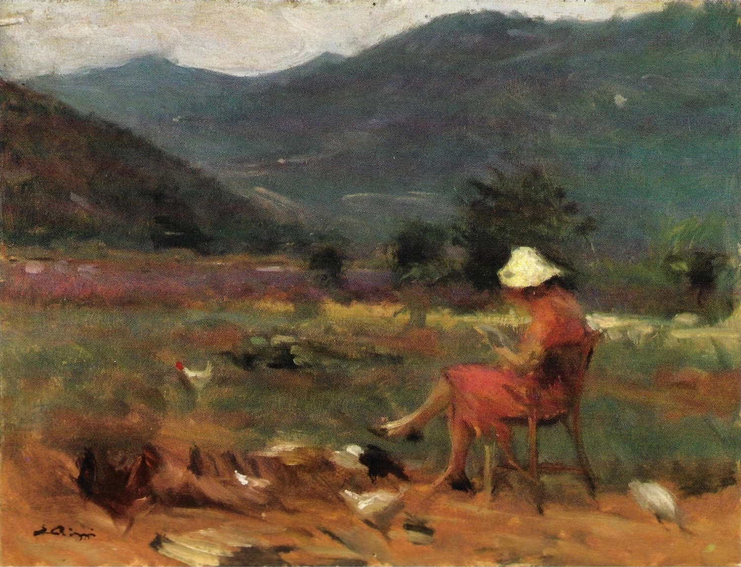 Siluette rossa, 1942